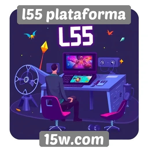 Como a L55 Plataforma se destaca no mercado de jogos